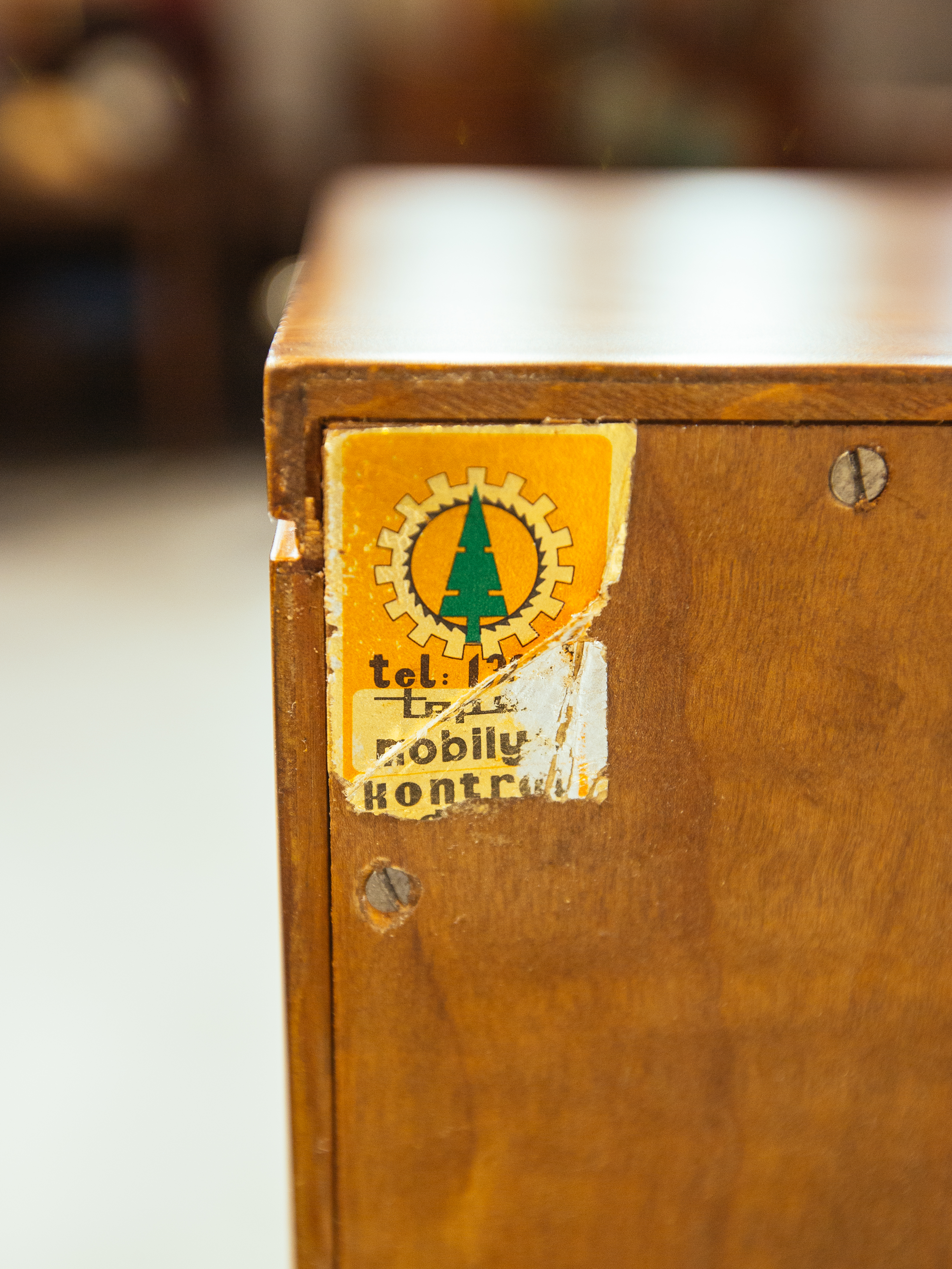 1970s , Tepe Mobilya üretimi,ceviz ağacı konsol 